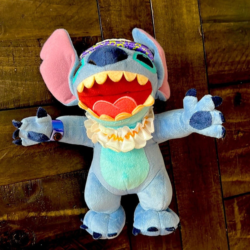 Like new! Stitch stuffed doll from Alulani Disney Resort